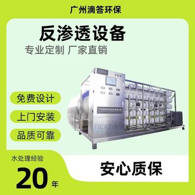 双级反渗透EDI超纯水设备10吨实验室半导体用水超纯水设备纯水机