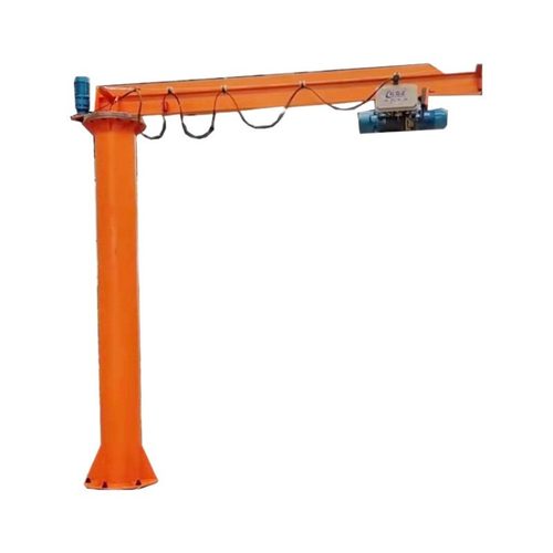 立柱式悬臂吊电动旋转小型1/2/吨独臂吊60度旋转单臂吊起重机