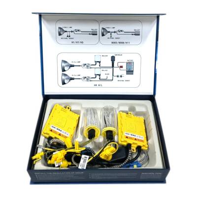 黄色55w12v氙气大灯套装快启安定器 HID slim 55W12V xenon kit