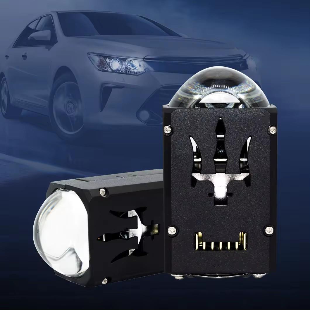 1.8寸双灯杯矩阵式透镜模组LED远近光集成矩阵式方灯一体机机型