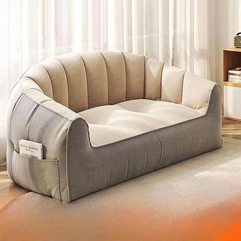 懒人沙发榻榻米网红豆袋单双人躺卧室阳台小户型出租屋地上小沙发