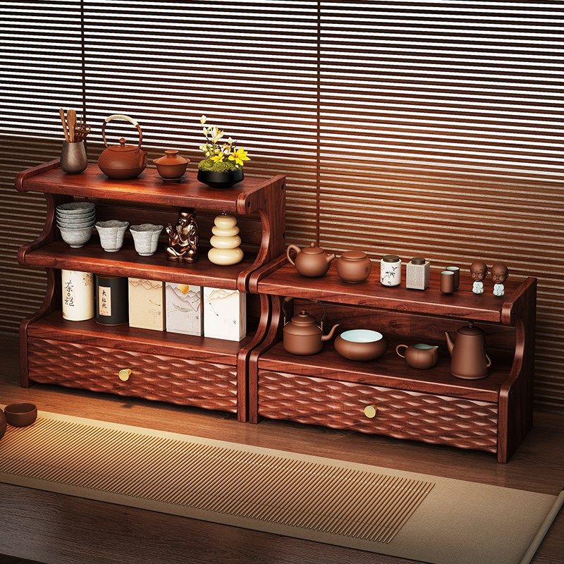 防尘杯子收纳置物架轻奢杯架客厅办公室桌面橱柜放咖啡玻璃杯架子图片