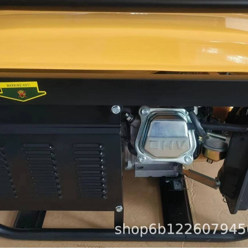 4kw汽油发电机7.5HP应急发电户外施工家庭备用省油电启动发动机