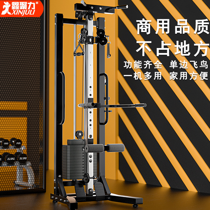 飞鸟训练架家用健身器材多功能一体综合高拉夹胸力量单边龙门架
