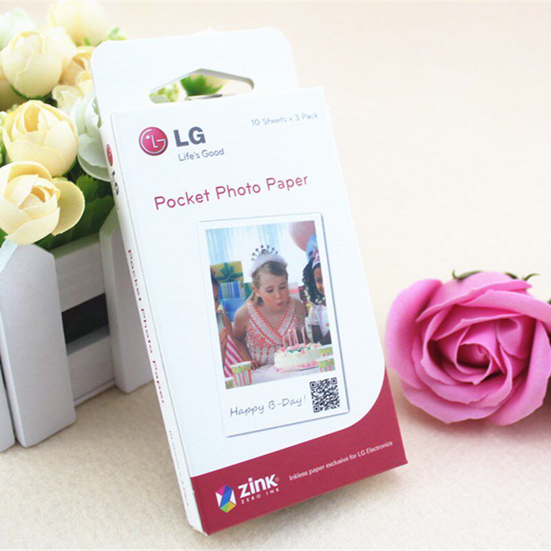 LG PD251/PD239q/PD233照片印表机相纸原装 口袋相印机ZINK相片纸