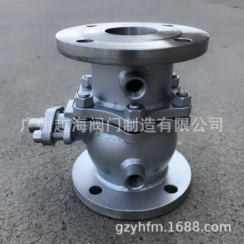 一体式夹套保温球阀BQ41F-16P/10P/25不锈钢304 316L法兰高温蒸汽