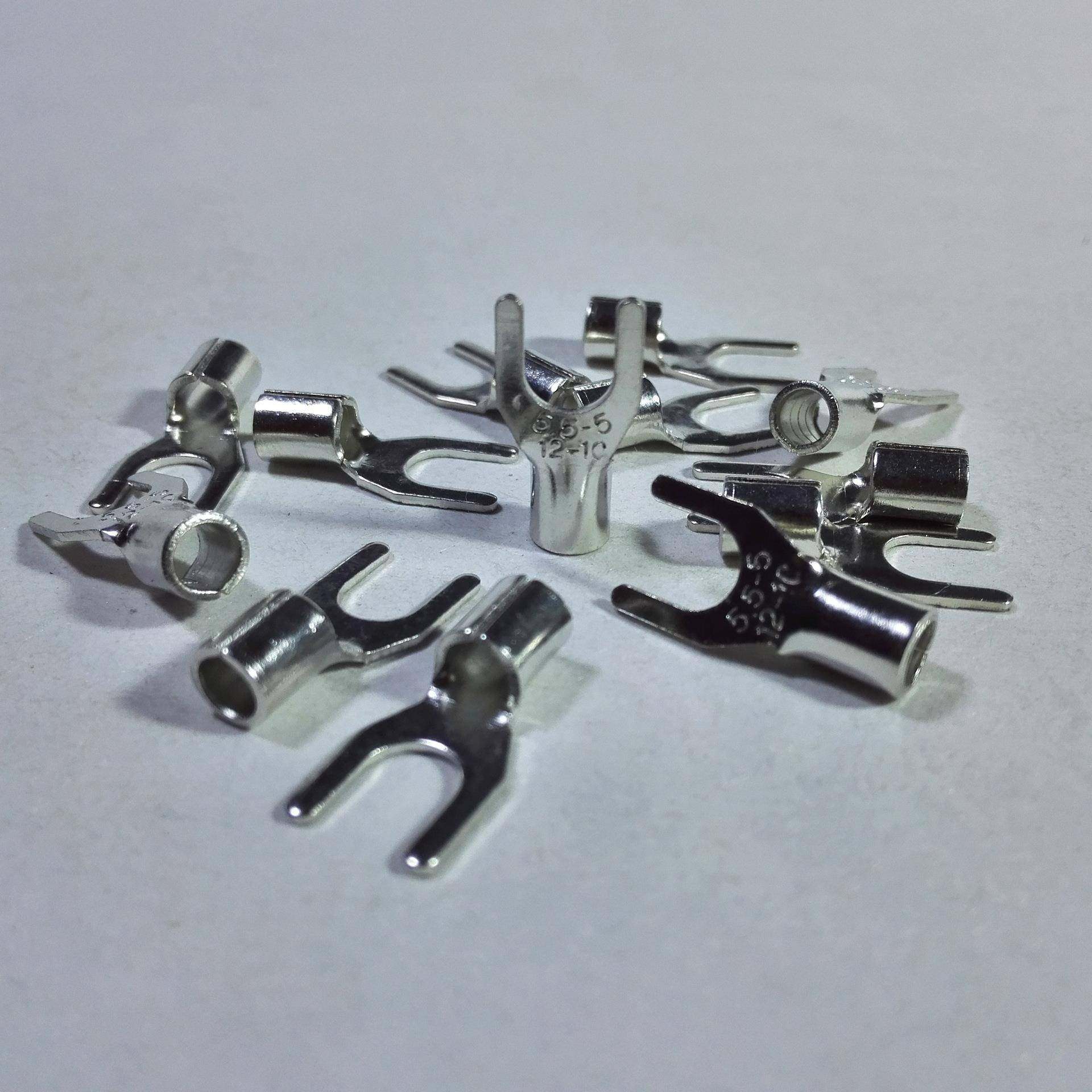 热销SNB5.5-4/5/6/8冷压接线端子Y型叉口裸端头UT铜鼻线耳0.7厚,乐器/吉他/钢琴/配件,其它乐器配件,淘宝优惠券,粉丝福利购,淘宝优惠卷