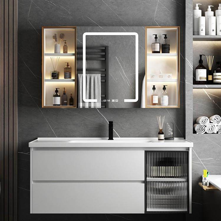 轻奢高温陶瓷一体盆浴室柜多功能组合家用卫生间洗脸柜防潮耐磨,电子元器件市场,其它元器件,淘宝优惠券,粉丝福利购,淘宝优惠卷