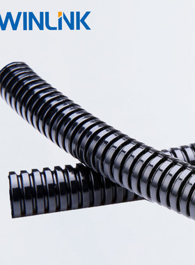 WINLINK威联科PA6零售黑色尼龙波纹管电缆护套软管穿线管1米起订