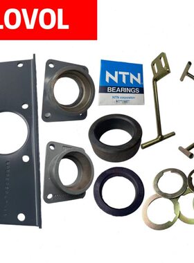 雷沃谷神RG70/80收割机配件原厂风机总成轴承固定板轴承垫片支架