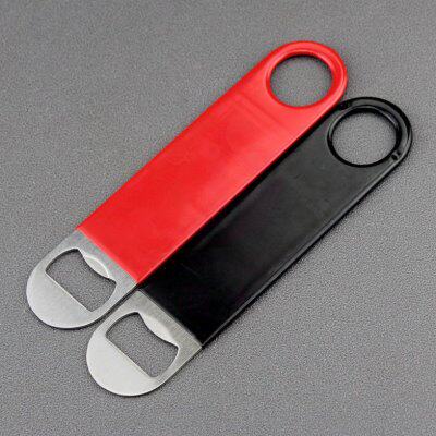 酒术不锈钢加厚包胶防滑旋风花式啤酒开瓶器多功能创意酒起子神器