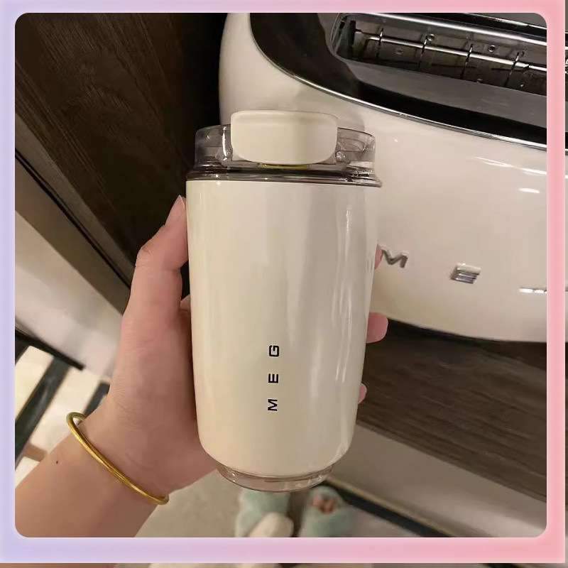 ?#现货8色semg保温杯随手杯304不锈钢咖啡杯口袋杯冷热双用厂家