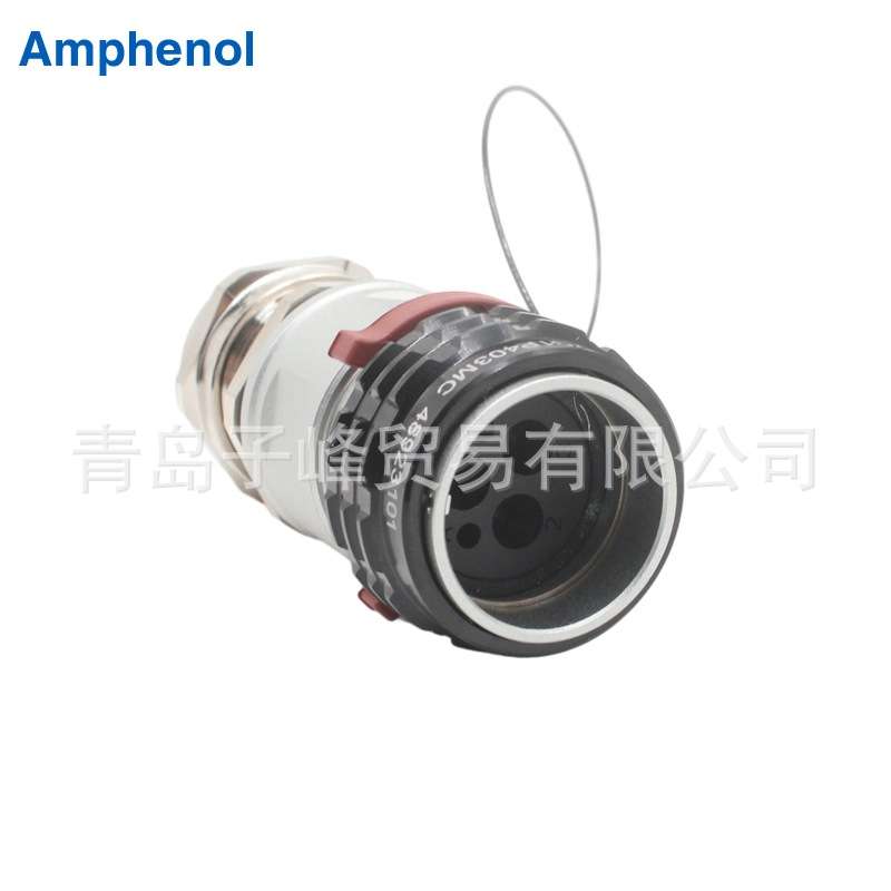 AMPHENOL安费诺HVG1P403MC圆形原装重载高压汽车连接器接插件