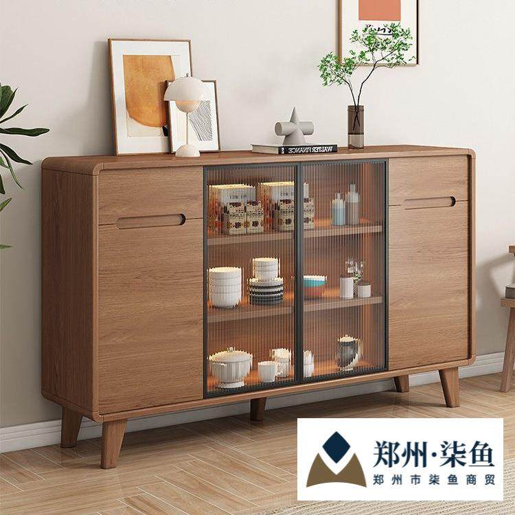 餐边柜靠墙一体储物柜收纳柜家用橱柜矮柜客厅实木置物柜子茶水柜,电子元器件市场,其它元器件,淘宝优惠券,粉丝福利购,淘宝优惠卷