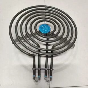 原厂电灶炉加热管平盘6圈2个接线头220v2000W 干烧环取暖试验蚊香