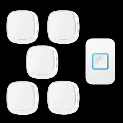 门铃无线家用超远距离智能遥控电子防水门玲一拖五穿墙 USB,电子/电工,楼宇对讲设备,淘宝优惠券,粉丝福利购,淘宝优惠卷