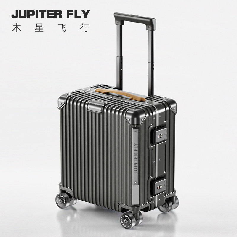 18寸登机箱铝框行李箱2024新款小C型轻便拉杆箱女20寸旅行密码箱