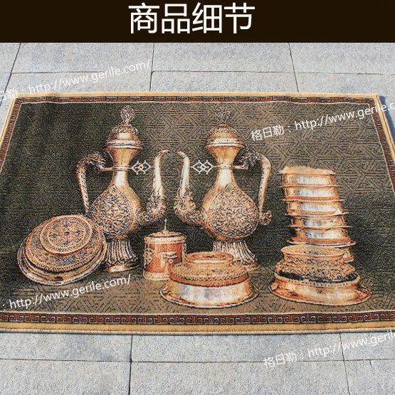 新款蒙古纯羊毛编织立体挂毯蒙古族生活奶酒壶餐厅特色饭店装饰,居家布艺,挂毯/壁毯,淘宝优惠券,粉丝福利购,淘宝优惠卷