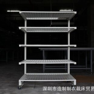 松布架裁床松布料车间裁片送布推车脱卸滚轮周转多层双面布料车