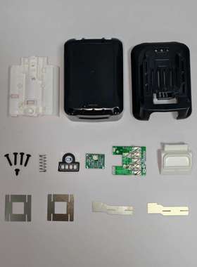 替代MAK 12V工具电池 BL1041B 6.0AH套料 6芯18650带灯 平推款