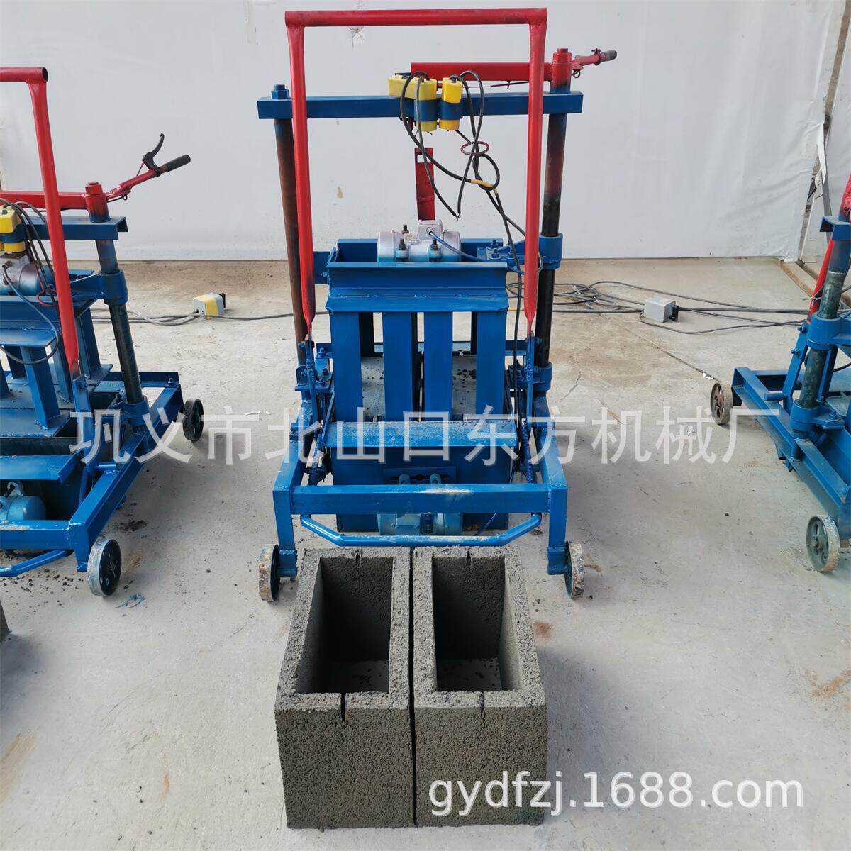 小移动制作水表池工厂生产热销款水泥制砖机水槽砖