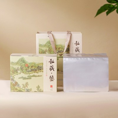 散茶福鼎白茶寿眉茶叶包装盒空礼盒一斤装白牡O丹老白茶手提纸箱