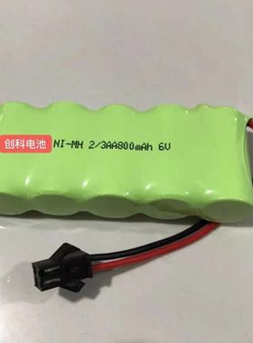 TH110 120TTH140里氏硬度计GT NI-MH 2/3AA600 800mAh 6V充电电池