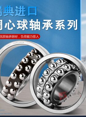 瑞典进口调心球轴承 1312 1313 1314 1315 1316  1317 K ETN9 C3