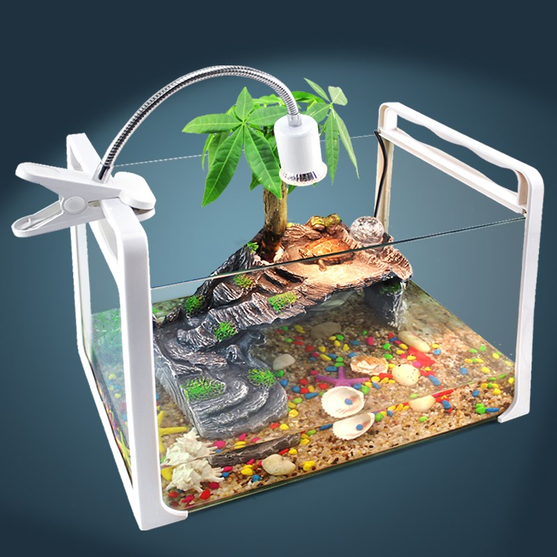 小型鱼缸专用灯爬宠晒背灯取暖加热保温太阳灯龟灯泡Y乌龟宠物日