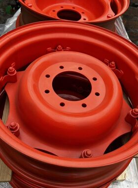 原厂久保田704 704K拖拉机前轮8.3-24/9.5-24钢圈总成一个