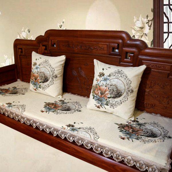 四季通用盖布红木家具沙发坐垫防滑薄款冬夏中式实木沙发垫子套巾,居家布艺,沙发垫,淘宝优惠券,粉丝福利购,淘宝优惠卷