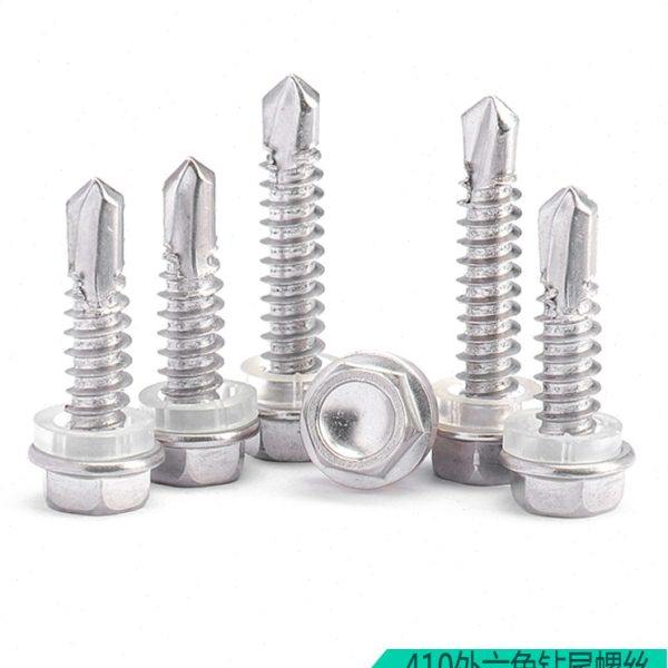 M4.2M4.8 410不锈钢外六角钻尾螺丝自攻自钻燕尾钉高强度自攻螺钉,五金/工具,螺钉,淘宝优惠券,粉丝福利购,淘宝优惠卷