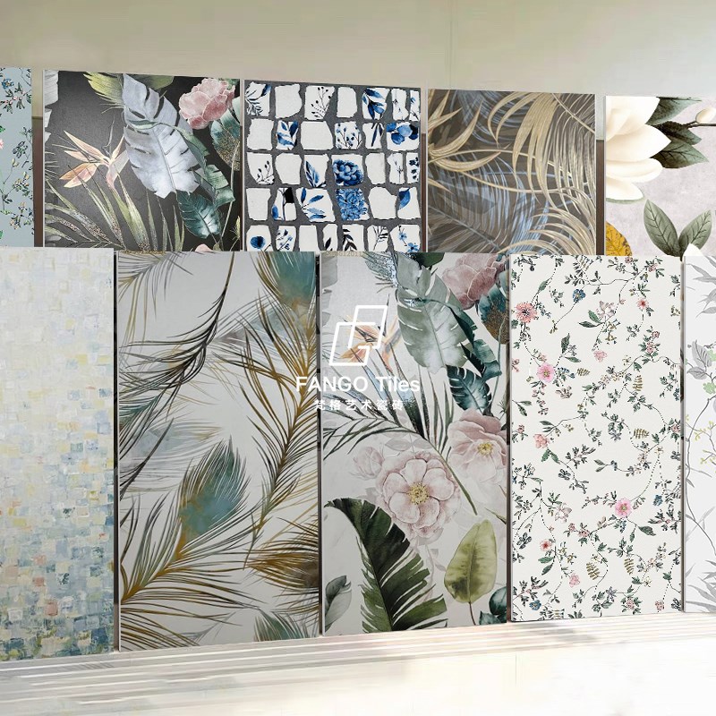 梵格浮雕花砖60x120艺术立体法式复古卫生间Q厕所浴室背景墙花片