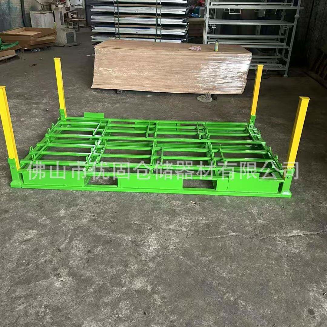 仓库折叠堆垛架可拆卸物料架冷库周转架货物整理架子布匹面料货架