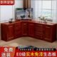 全实木客厅墙角柜转角电视柜家用储物柜新款 直角转角柜