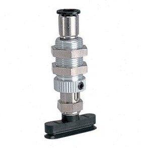 J-WEU36-37-A精密型 椭圆型真空工业吸盘 弹簧式顶部真空端口