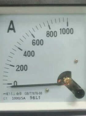 指针交流电流表96L1-1000A 1000/5A 96T1
