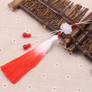 流苏扇穗团扇扇坠流苏挂件