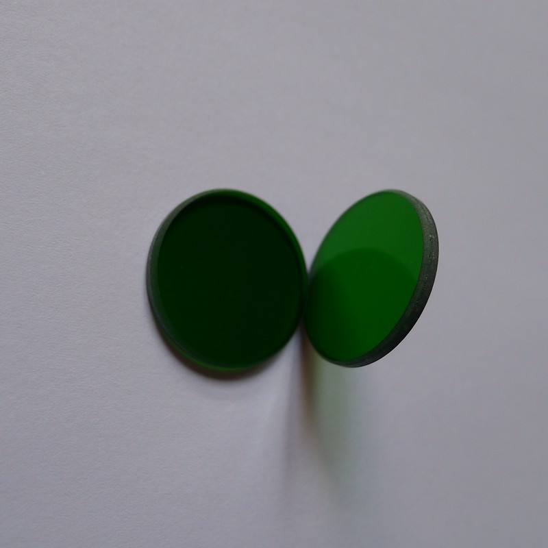 LB1 绿色滤光镜  光学玻璃 H绿色玻璃 45*2mm