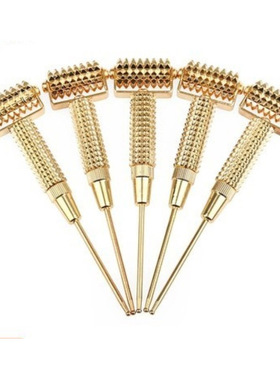 痧道缘多功能金属美容滚针探穴笔耳穴探H针按摩皱纹防近视面部弹