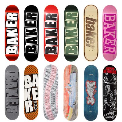 618大促进口滑板BAKER专业双翘公路板面滑行减震初学者入门双翘板