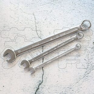 德国霍夫曼HOLEX梅开两用扳手 带有椭圆形手柄 加长型 镀铬6-32mm