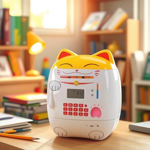 儿童存钱储蓄罐抖音男女孩指纹密码箱学生存钱罐零钱保险柜聚财