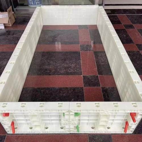 水沟塑料模板 电缆沟水渠 现浇模板 ABS混泥土塑钢模板 轻巧方便