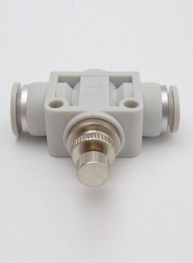 气动接头ASA/PSA4/6/8/10/12管道直通调速单向节流阀限流阀