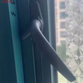 拉手推拉窗50型窗户实心铝合金7字执手平开加厚门窗锁扣把手配.