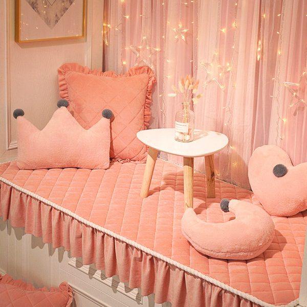 飘窗垫窗台垫毯定做网红榻榻米装饰落地窗垫四季通用阳台垫子卧室,居家布艺,飘窗垫,淘宝优惠券,粉丝福利购,淘宝优惠卷