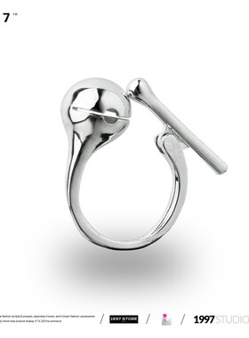 无聊了敲几下功德木鱼戒指打工人B创意解压攒功德趣味开口木鱼戒