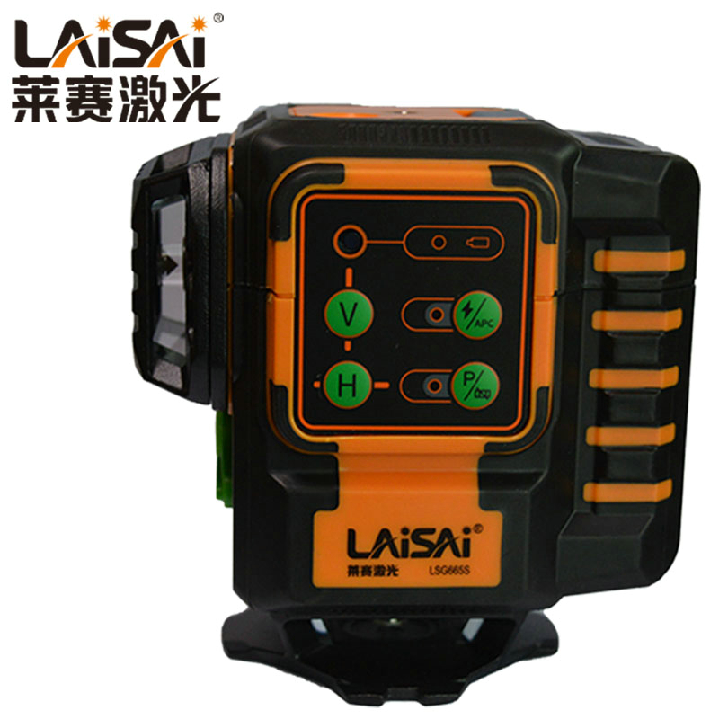 LAISAbI莱赛激光LSG665S强光绿光贴墙贴地仪遥控6毫米贴地仪贴墙