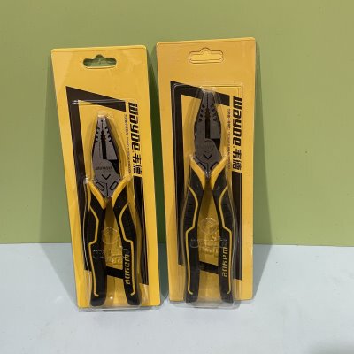 韦德221209工业级钢丝钳省力尖嘴钳电工多功能老虎钳工具家用大号